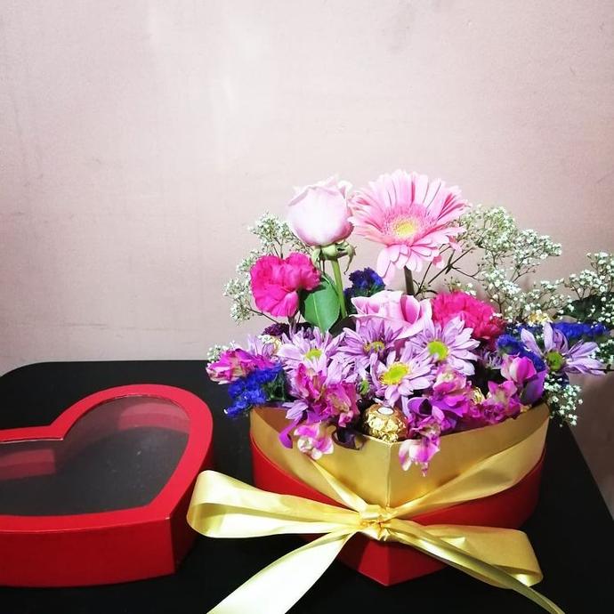 Arreglos con flores reales